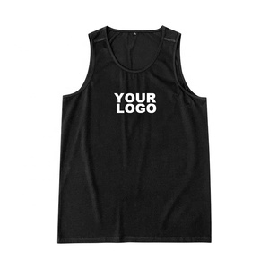 เสื้อกล้ามผ้าโพลีเอสเตอร์คอตตอนสำหรับวัยรุ่นชุดออกกำลังกายผ้าถักสำหรับใส่วิ่ง - Product Image 1