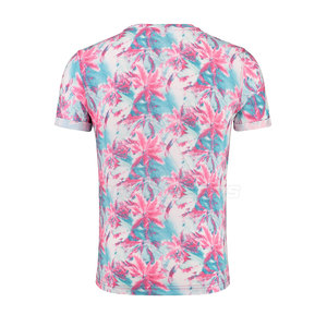 T-shirts décontractés pour hommes de haute qualité, coupe régulière, respirants, à séchage rapide, en coton et polyester - Product Image 2