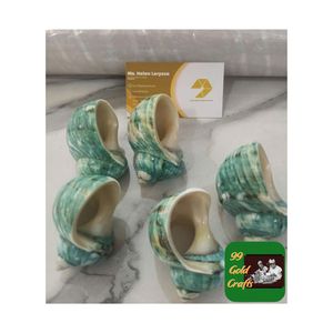 VIETNAM MEILLEURE VENTE BLANC SCULPTÉ CONQUE BON PRIX VIETNAM ARTISANAT CONQUE POUR LA DÉCORATION DE LA MAISON - Product Image 1