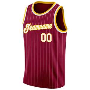 เสื้อเจอร์ซีย์บาสเก็ตบอลสำหรับผู้ชายเสื้อบาสเก็ตบอลแห้งเร็วแบบสั่งทำ - Product Image 2