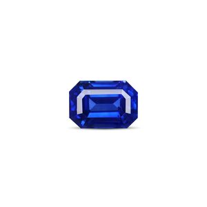 Zafiro Azul de 1.99 Quilates, Facetado, Azul Real Natural, Piedra Preciosa Suelta Calibrada de 10 mm de Tamaño con Tratamiento Térmico, 8 mm de Altura - Product Image 1