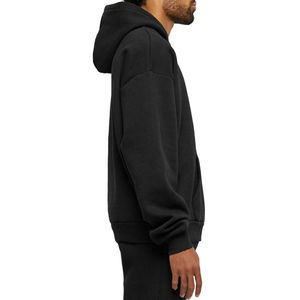 Sweat-shirts en molleton de coton Hip Hop, vêtements de rue écologiques d'hiver, impression DTG, coupe régulière, pull personnalisé pour hommes - Product Image 3