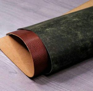 Peaux de cuir de buffle teintées sur mesure de couleur rouge adaptées aux concepteurs de sacs et aux fabricants de revues - Product Image 4