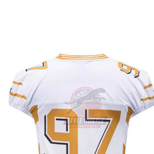 Jersey de Fútbol Americano Hecho en Pakistán a Precio Económico, Jersey de Fútbol Americano Cómodo para Hombre - Product Image 3