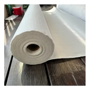 Rollo de película de protección de escalera de pared de piso de hoja de fieltro de pintor pegajoso blanco de la mejor venta