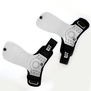 Professional Leather Lifting Grips Custom Logo Non-Slip <b>Weight</b> Lifting Gloves for Unisex <b>Gym</b> Workout - Product Image 5