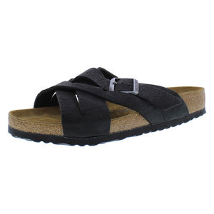 Chaussures unisexes Birkenstock Lugano Couleur : Camberra Old Black 100% authentiques - Product Image 1