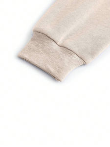 Sweat-shirt à capuche en polaire de couleur unie à demi-fermeture éclair pour femmes personnalisées, sweat-shirt en polaire épais et chaud pour dames - Product Image 3