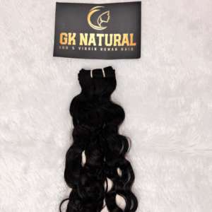 100% Real Human Hair Bundles Kinky Curly Remy Indian Hair No <b>Tangles</b> No Shedding Natural Black for Girls and women's - Product Image 4