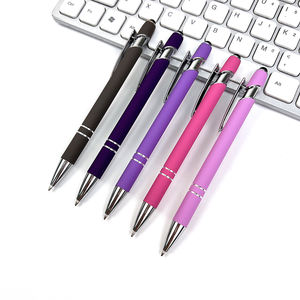 Custmizing Kugelschreiber 2-in-1 einziehbarer Kugelschreiber mit Stylus-Spitze Metallstift für Touchscreen - Product Image 6