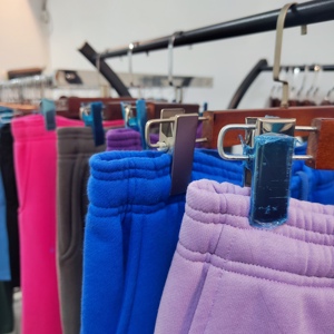Người đàn ông của bông Sweatpants với Puff <span class=keywords><strong>web</strong></span> in, thời trang dạo phố chạy bộ cho Skate hip hop, giản dị lỏng phù hợp, hỗ trợ tùy chỉnh & bán buôn - Product Image 3