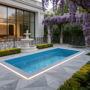 Piscine hors-sol portable, piscine de jardin avec cascade, prix des piscines, piscine - Product Image 2