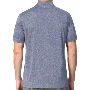 2025 logotipo personalizado para Polo venta al por mayor diseño sólido manga corta 100% algodón lavado estilo casual poliéster/Material de algodón - Product Image 4