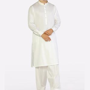 Ensembles Shalwar Kameez classiques personnalisés au design uni pour hommes Design personnalisé unique Shalwar Kameez de haute qualité - Product Image 3