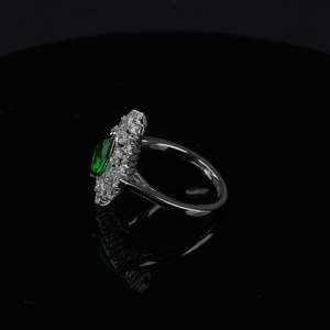 Bague en diamant de laboratoire de luxe 2 carats EF couleur VS1 clarté Marquise coupe or Rose or argent IGI SGL bijoux certifiés - Product Image 3