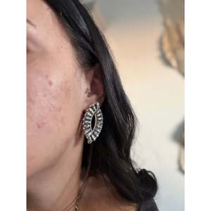 Tamara Benally Ethnic Style Stud <b>Earrings</b> White Buffalo & Sterling Silver <b>Post</b> Cluster with Plant Pattern - Product Image 2