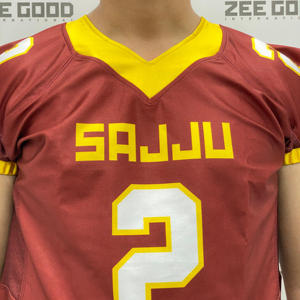 Uniforme de Jersey de Fútbol Americano 2026 al por Mayor de Alta Calidad, el Más Popular, Transpirable, con Diseño Personalizado - Product Image 4