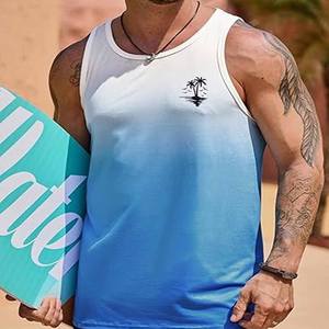 Camiseta sin mangas transpirable de alta calidad para hombre, ropa de entrenamiento cómoda para hombre, camiseta sin mangas para entrenamiento de gimnasio hecha por Dress Sports - Product Image 4