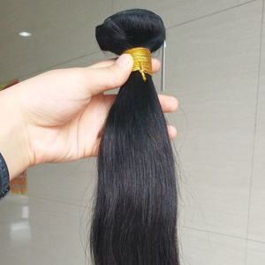 Cheveux indiens Remy de qualité supérieure, doux, ondulés/bouclés, double trame, toutes les couleurs, teignables, prêts pour la permanente, 100% non traités - Product Image 3