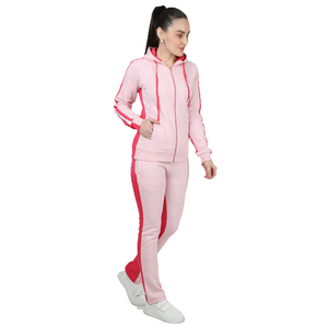 Chándal sólido informal con capucha personalizado para mujer para entrenamiento de gimnasia de invierno 100% algodón servicio OEM - Product Image 2