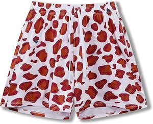 กางเกงขาสั้นผู้ชายผ้าเฟรนช์เทอร์รี่ สกรีนโลโก้ได้  ทรงสตรีทแวร์  ไซส์ใหญ่  ขอบดิบ  ลุควินเทจ  ผ่านกรรมวิธีฟอกสี - Product Image 1