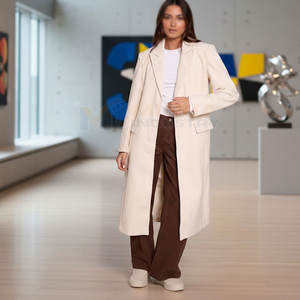 Manteau long pour femme d'hiver unique personnalisé, qualité supérieure, prix raisonnable, manteau long pour femme, prix raisonnable, manteau pour femme - Product Image 5