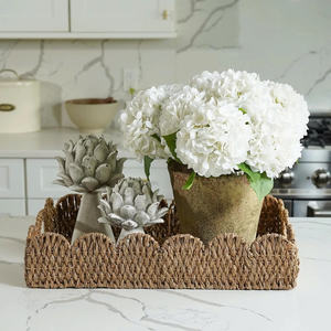 Nueva Idea, la Mejor Opción: Bandeja de Servir Artesanal de Seagrass de Vietnam para Decoración del Hogar - Product Image 3