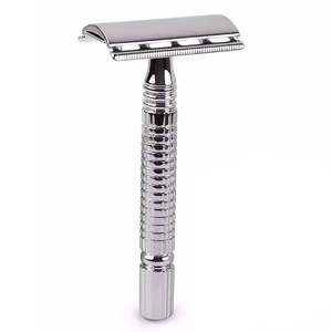 Customized Color Coated Stylish Men's Disposable Safety <b>Razor</b> <b>Single</b> <b>Blade</b> Stainless Steel Barber Shaving <b>Razors</b> Professional - Product Image 1