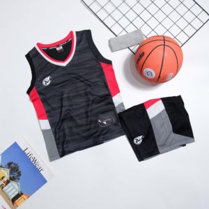 Maillots authentiques Ensemble Logo personnalisé Conception de maille personnalisée Vente en gros Fabricant clair Plus Size Vêtements pour hommes Basketball personnalisé - Product Image 3