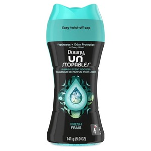 2X-Eco-Friendly Downy Unstopables In-Wash Scent Booster Beads 5 oz Fresh Solid Desechable para uso de detergente para Baño - Product Image 5