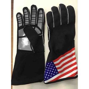 Good Quality Men's <b>Car</b> Racing Gloves Comfortable Customized Made <b>Screen</b> Printed Auto Racing Wear Gloves Pakistan - Product Image 4