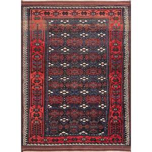 Aalam Hand Knotted Wool <b>Rugs</b> Beige Brown Geometric Pattern Living Carpet for Home for Entryway Hallway Teen's <b>Space</b>-Paem-229 - Product Image 1