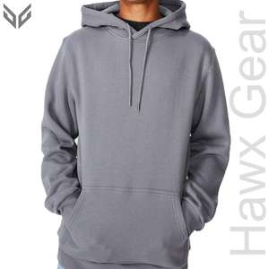 Sweats à capuche légers à séchage rapide pour hommes Teints dans la plaine Utilisation extérieure Tissu polaire Vente en gros Fourniture ODM Saison d'hiver - Product Image 4