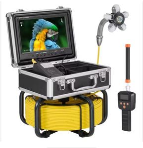 Caméra d'inspection de canalisation D0100HRSVU8, 165 pieds, auto-nivelante, avec localisateur 512 Hz, en plastique de qualité industrielle, garantie 3 ans - Product Image 1