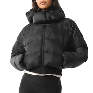 เสื้อแจ็คเก็ตผู้ชายแบบมีฮู้ด ปี 2025 สีพื้น ผ้าแคนวาสบุใยอุ่น ทรงปกติ กันน้ำ แห้งเร็ว มีโลโก้ด้านหน้า - Product Image 2