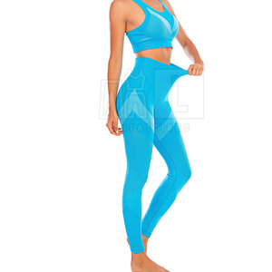 Ensemble de yoga pour femmes de quantité minimale de commande basse dernier style vente directe d'usine ensemble de yoga pour femmes ensemble de yoga de haute qualité - Product Image 2