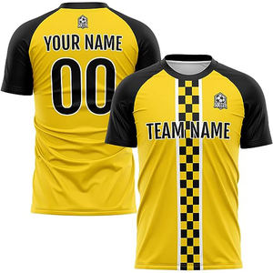 Conjunto de Camiseta de Fútbol para Hombre Sublimada Personalizada de Alta Calidad, Ropa Deportiva Transpirable para Club - Product Image 5