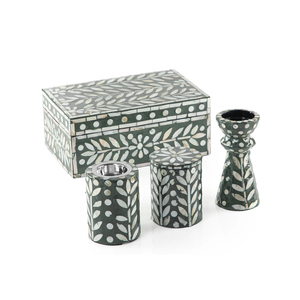 Best Choice Handcrafted Mother of Pearl <b>Box</b> with Mabkhar, Bakhor <b>Box</b>, Candle Holder Wholesale Price from Vietnam - Product Image 3