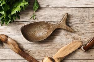 Cuchara de Cocina de Madera de Acacia Natural con Logotipo Personalizado, Desechable y Degradable para Cocinar - Product Image 3