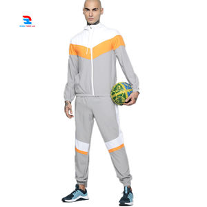 Chándal estampado cortavientos impermeable para hombre, conjunto de chaqueta y pantalones con capucha y cremallera completa de varios paneles, transpirable para la temporada de verano - Product Image 1