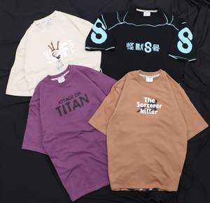 100% algodón Camisetas para hombre Bordado en blanco Alta calidad Impreso Hombres Cantidad Camisetas personalizadas Fabricante y mayorista - Product Image 5