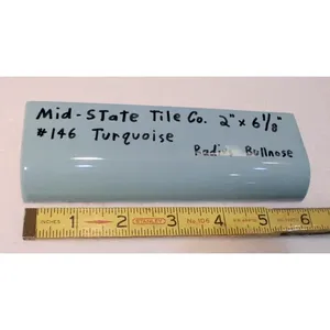 กระเบื้องเซรามิกรัศมีมันวาวสีฟ้าครามสีฟ้าครามการตกแต่งภายในระดับกลางสำหรับกระเบื้องสี่เหลี่ยมขัดเงา1ชิ้น - Product Image 1