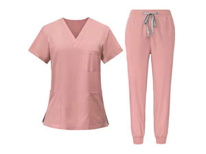 Combinaison de travail pour femmes, offrant une sensation légère, une coupe structurée et un confort fiable pour les soins infirmiers, les soins médicaux et les laboratoires - Product Image 2