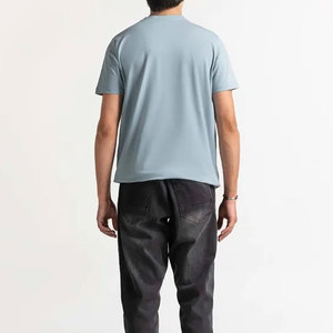 T-shirt de qualité supérieure pour hommes T-shirt léger T-shirt de couleur personnalisée Vêtements décontractés - Product Image 4