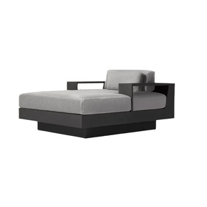 Modern Aluminum <b>Garden</b> Lounge <b>Sofa</b> Set Luxury Waterproof Patio Furniture Sectional Couch For Outdoor Villa Courtyard Hotel Use - Product Image 5