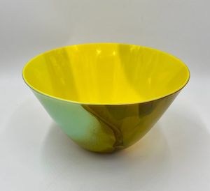 RÉSINE ÉPOXY FAITE À LA MAIN DE QUALITÉ SOLIDE avec bols Bol de serveur de salade de mangue Design moderne et fêtes de mariage d'Inde - Product Image 6