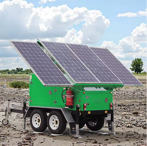 Remolque Generador Solar Móvil, Sistema de Paneles Solares Portátiles para Energía Fuera de la Red - Product Image 2