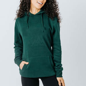Sudaderas con Capucha Unisex de Marca Privada, 100% Algodón, Forro Polar Ecológico, Impermeables, del Mejor Material, para Invierno, Diseño Liso Teñido - Product Image 4