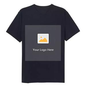 T-shirts pour hommes personnalisés de haute qualité à col rond pour l'entraînement rapide en coton pour hommes, respirants, à manches courtes et ajustés pour les muscles - Product Image 5