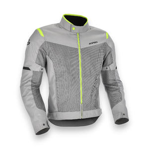 ACERBIS Ramsey Vented 2.0 Genuine Leather Motorcycle <b>Jacket</b> Breathable and <b>Waterproof</b> Racing Suit for Motocross - Product Image 1